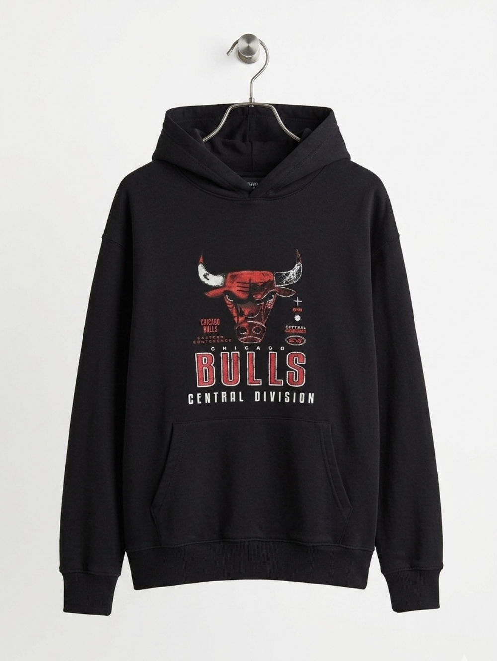 NBA Women's Chicago Bulls Black Hoodie~Size Medium